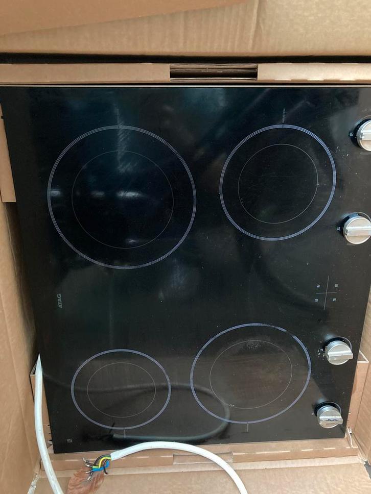 Atag inductie kookplaat 7,4kW *Defect, Witgoed en Apparatuur, Kookplaten, Niet werkend, Inbouw, Inductie, 4 kookzones, Ophalen