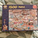 Jan van Haasteren puzzel  1500, Ophalen of Verzenden, 500 t/m 1500 stukjes, Zo goed als nieuw