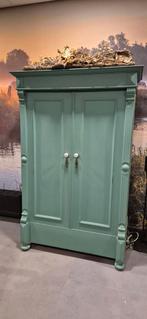 Antieke kast met deuren, 100 tot 150 cm, 150 tot 200 cm, Overige houtsoorten, 50 tot 75 cm