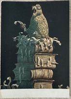 0003B WAARSCHIJNLIJK Jan v.d. Veken ~ de wijze papegaai, Verzenden, 1960 tot 1980, Ongelopen, Overige thema's