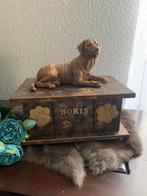 Labradorhond beeld op urn als set of als los beeld handmade, Nieuw, Ophalen of Verzenden