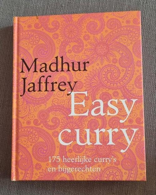 Madhur Jaffrey - Easy curry - als nieuw!, Boeken, Kookboeken, Zo goed als nieuw, Hoofdgerechten, Azië en Oosters, Ophalen of Verzenden