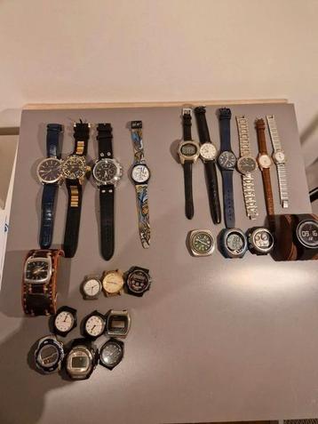 Partij Horloges werkend en niet werkend beschikbaar voor biedingen