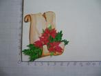 nr. 576 - uitgeknipt 3d plaatje kerst, Ophalen of Verzenden, Nieuw, Kerst, Knipvel