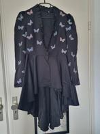 Carnavalsjas met vlinders mt 42/44, Ophalen, Zo goed als nieuw, Paars, Jurk