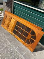 glaspartij met een klassiek glas-in-lood-effect, Doe-het-zelf en Verbouw, Ophalen, Gebruikt, 80 tot 100 cm, Binnendeur