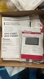 Instructie boekjes Pioneer Avic F20 BT, Ophalen of Verzenden, Zo goed als nieuw
