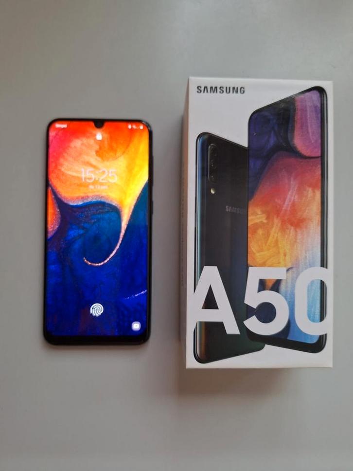 Samsung Galaxy A50, Telecommunicatie, Mobiele telefoons | Samsung, Zo goed als nieuw, Galaxy A, 128 GB, Zonder abonnement, Zonder simlock