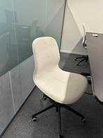 Bureaustoel wit met zwart, Huis en Inrichting, Bureaustoelen, Ophalen, Gebruikt, Wit, Bureaustoel