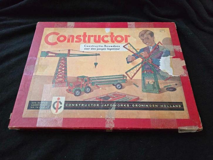 Constructor bouwdoos, Antiek en Kunst, Antiek | Speelgoed, Ophalen of Verzenden