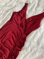 Burgundy kleurige avondjurk, Ophalen of Verzenden, Zo goed als nieuw, Galajurk
