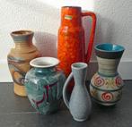 Duitse vazen vintage West-Germany vazen Scheurich Carstens, Huis en Inrichting, Woonaccessoires | Vazen, Ophalen, Gebruikt, Overige kleuren