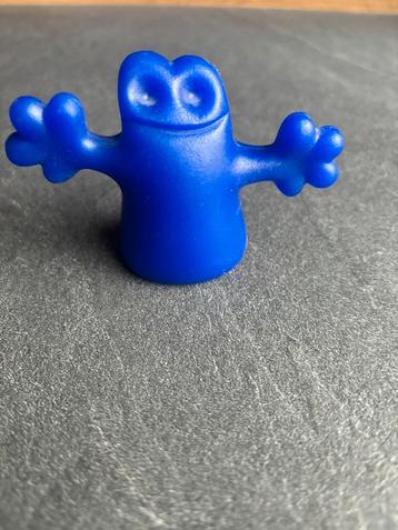 Leuke vintage blauwe Alessi wijnstopper “Carlo” beschikbaar voor biedingen