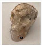 Bloem Flower Agaat schedel scull skull 7 x 5 x 4 cm, Ophalen of Verzenden