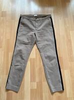 Sey Studio taupe kleur pantalon bies mt 40 ZGAN, Sey Studio, Ophalen of Verzenden, Zo goed als nieuw, Maat 38/40 (M)