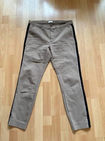 Sey Studio taupe kleur pantalon bies mt 40 ZGAN beschikbaar voor biedingen