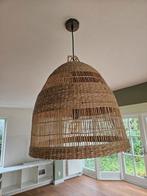 2 Rieten lampen, Huis en Inrichting, Lampen | Lampenkappen, Ophalen of Verzenden, Zo goed als nieuw, Rond, 50 cm of meer