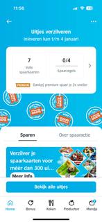 AH Uitjes Zegels, Ophalen of Verzenden, Winkel, Super of Benzinepomp, Zegels, Bonnen of Punten