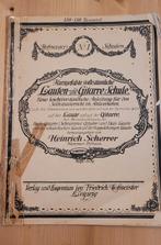 Hofmeister's Schule - Lauten und Gitarre - Heinrich Scherrer, Ophalen of Verzenden, Gebruikt, Les of Cursus, Gitaar
