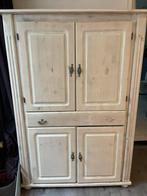 Computer kast white wash, Huis en Inrichting, Kasten | Computermeubels, Ophalen, Gebruikt, Minder dan 70 cm, 40 tot 80 cm