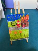 Schilderij blussen, Ophalen