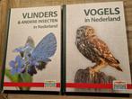 Boeken vogels en vlinders, gratis/ruilen, Boeken, Encyclopedieën, Ophalen, Zo goed als nieuw, Dieren