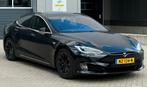 TESLA S MODEL S 75 BASE 320PK BJ2017 FULL OPTIONS Zwart, Auto's, Tesla, Automaat, Zwart, Vierwielaandrijving, 315 min