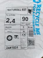 Knauf Naturroll 037 glaswol, Doe-het-zelf en Verbouw, Isolatie en Afdichting, Ophalen, 4 tot 8 cm, Nieuw, Muurisolatie