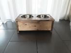 Voer en drinkbakstandaard div maten leverbaar, Dieren en Toebehoren, Info@rwhoutidee.nl, Nieuw, Ophalen of Verzenden, RW Houtidee, houten handgemaakte huis tuin en cadeau artikelen