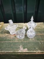 Kristal, bel, suikerpotje, bonbonpot, Ophalen of Verzenden