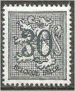 Belgie 1957 - Yvert/OBP 1027 - Cijfer op heraldieke lee (PF), Postzegels en Munten, Postzegels | Europa | België, Verzenden, Postfris