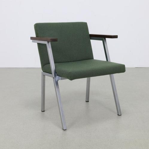 Vintage Fauteuil Martin Visser 't Spectrum, 1960s, Huis en Inrichting, Fauteuils, Gebruikt, Hout, Metaal, Stof, 50 tot 75 cm, Minder dan 75 cm