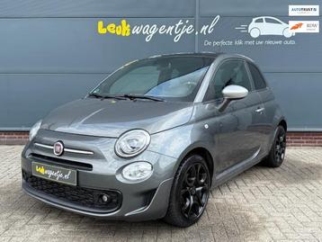 Fiat 500 1.0 Hybrid Rockstar *carplay *leer *pano *sport beschikbaar voor biedingen