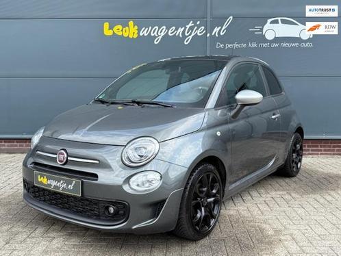 Fiat 500 1.0 Hybrid Rockstar *carplay *leer *pano *16 inch, Auto's, Fiat, Bedrijf, Te koop, ABS, Airbags, Airconditioning, Android Auto