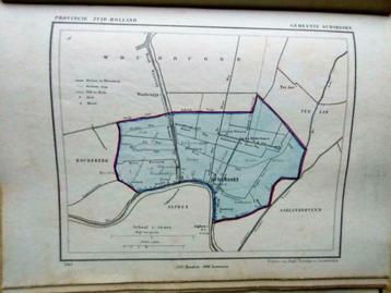 139 Oudshoorn / Wittenberg / Litho 1865  Kuyper ZH beschikbaar voor biedingen