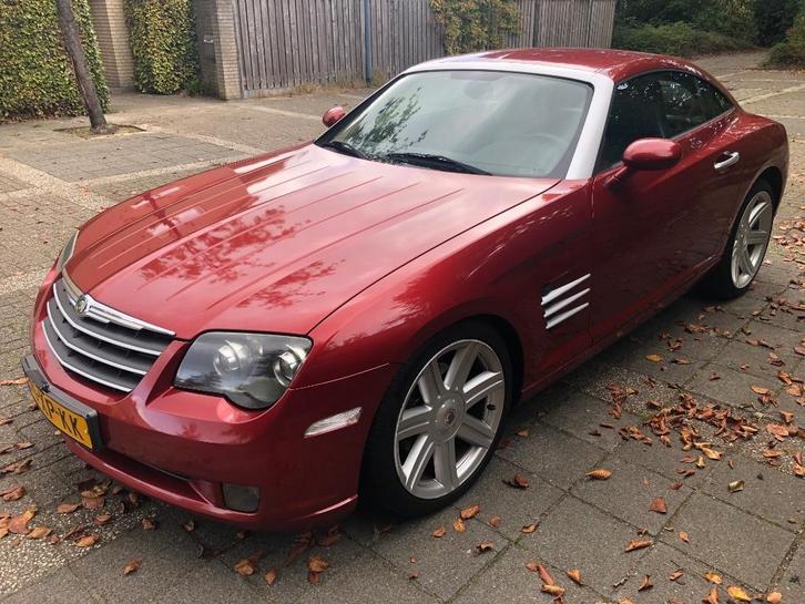 Chrysler Crossfire 3.2 V6 AUT 2004 Rood, Auto's, Chrysler, Particulier, Crossfire, Airbags, Airconditioning, Centrale vergrendeling