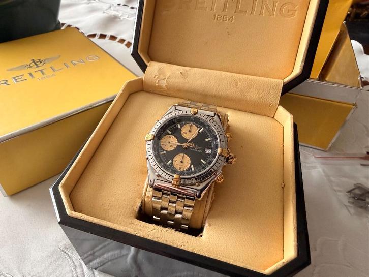 Breitling Chronomat B13050, Sieraden, Tassen en Uiterlijk, Horloges | Heren, Zo goed als nieuw, Breitling, Staal, Ophalen of Verzenden