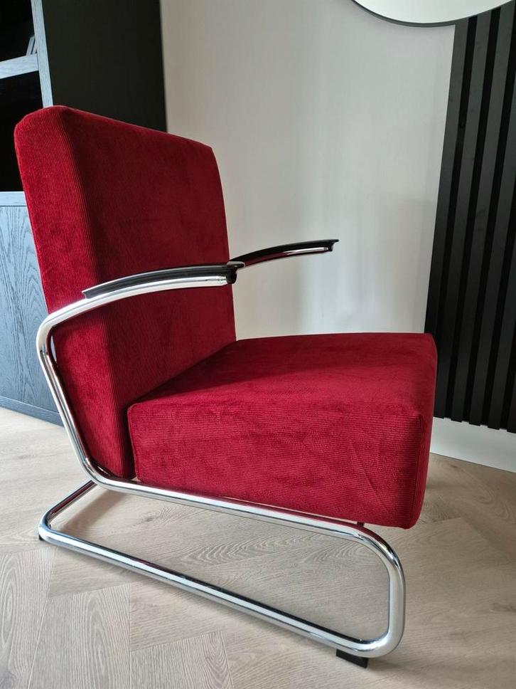 Gispen Dutch Originals 405 fauteuil, Huis en Inrichting, Fauteuils, Zo goed als nieuw, Stof, Ophalen of Verzenden