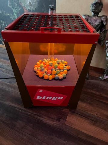 Nieuwe bingo machines / kien machines, incl 90 balletjes