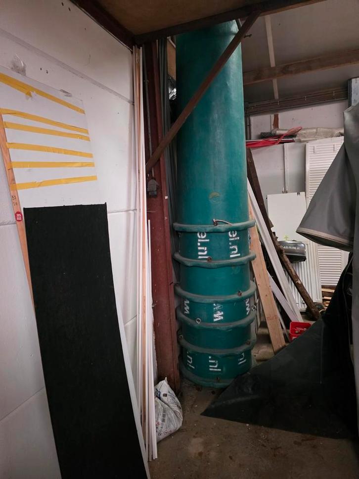 Stortkokers - 6 stuks, Doe-het-zelf en Verbouw, Platen en Panelen, Gebruikt, Overige materialen, Minder dan 20 mm, Ophalen of Verzenden