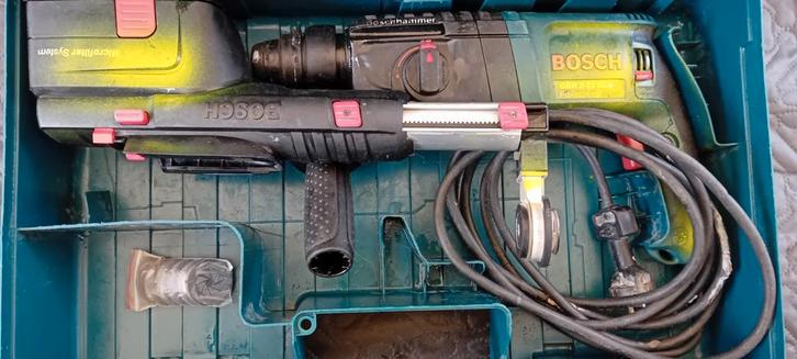 GBH2-23REA Klopboor met afzuiging, Doe-het-zelf en Verbouw, Gereedschap | Boormachines, Gebruikt, Boormachine, Ophalen of Verzenden