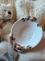 Vintage Majolica aardewerk zeef / brocante vergiet, Ophalen of Verzenden