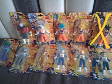 10 dragonball stretch figures  beschikbaar voor biedingen