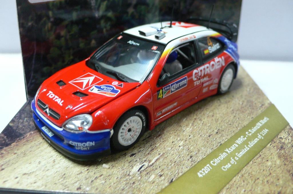 citroen xsara wrc SAINZ -rally mexico 2004-vitesse 432071/43, Verzenden, Nieuw, Auto, Overige merken