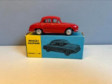 Lion toys car Renault Dauphine rood MIB 1:43 beschikbaar voor biedingen