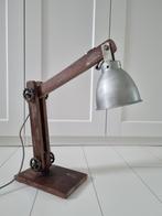Tafellamp, Minder dan 50 cm, Industrieel, Metaal, Zo goed als nieuw