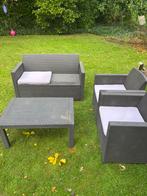 Lounge set tuin, Tuin en Terras, Ophalen, 5 zitplaatsen, Kunststof, Gebruikt