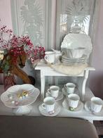Shelley 1890 Biscuit porseleinen koffie thee taart servies, Ophalen