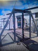 Hardhouten nok raamkozijnen, Gevelraam of Ruit, Nieuw, Dubbelglas, 160 cm of meer