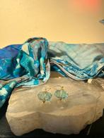 Aquamarijn beschermt intuïtie magie uniek harmonie TIP, Sieraden, Tassen en Uiterlijk, Oorbellen, Blauw, Nieuw, Ophalen of Verzenden